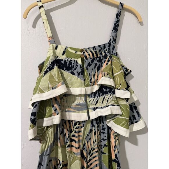 MinkPink Aloha playsuit green Muti tiere M - Picture 5 of 8